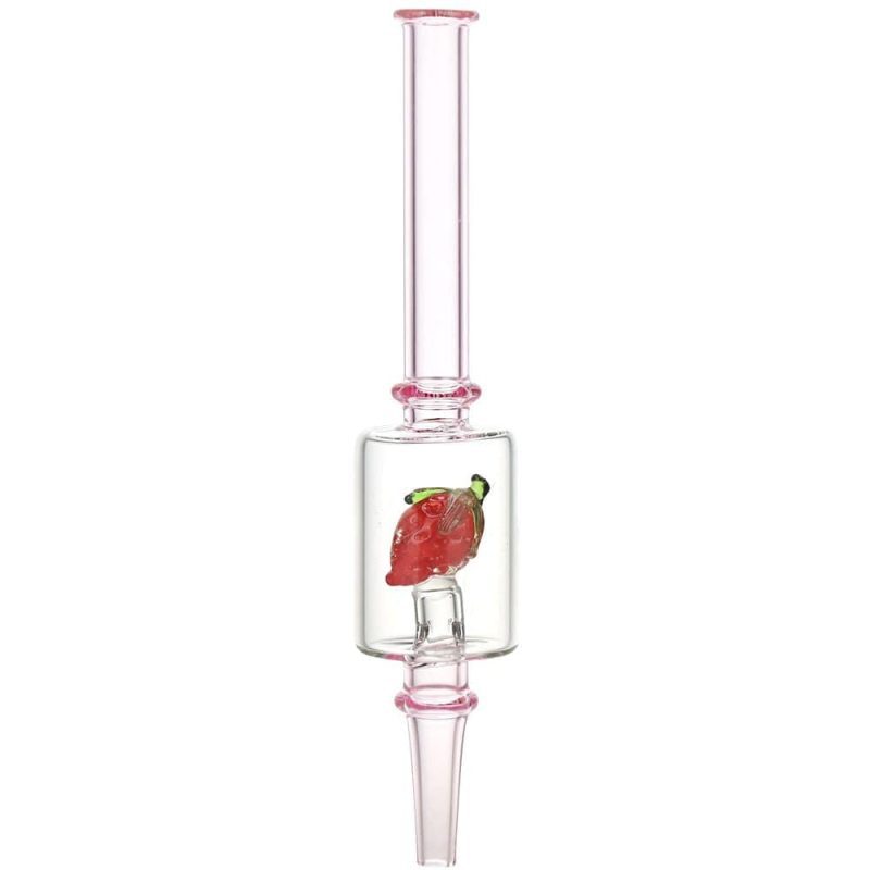 pulsar fruit series strawberry cough rig straw bundle 31323992883302