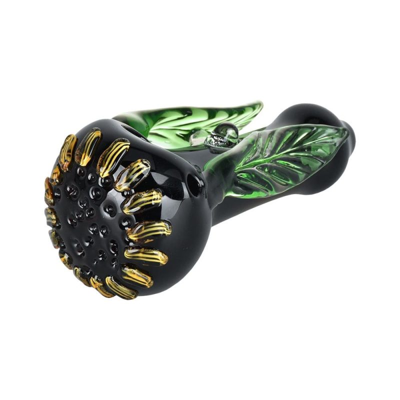 pulsar sunflower glass hand pipe 31402874798182