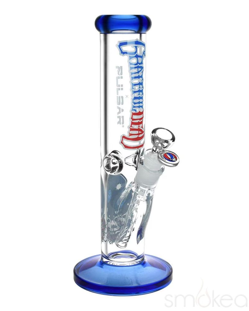 pulsar x grateful dead space your face straight tube bong 31315261030502