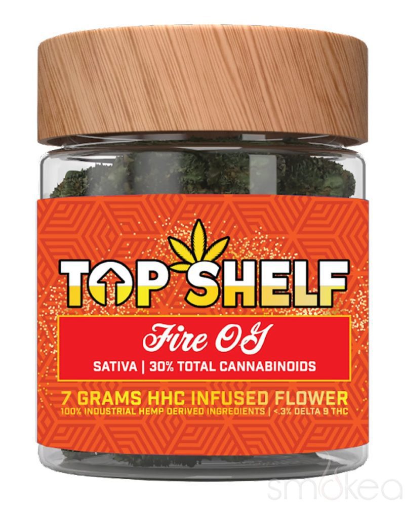 top shelf hemp 7g hhc infused flower fire og 29172605223014