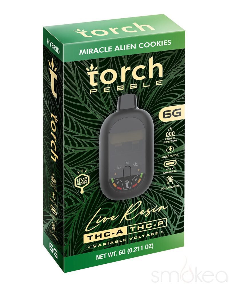 torch 6g pebble thca live resin blend vape miracle alien cookies 30973073260646