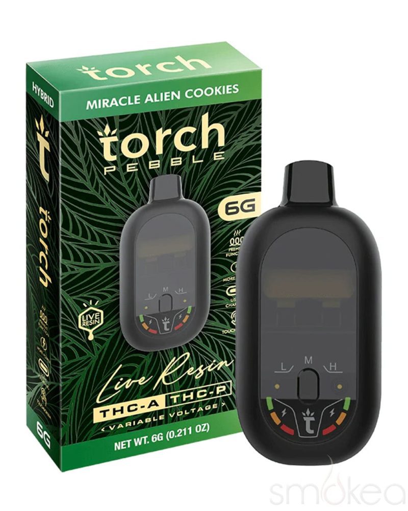 torch 6g pebble thca live resin blend vape miracle alien cookies 30973073326182