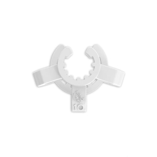 white rhino 10mm keck clip white 29291038802022